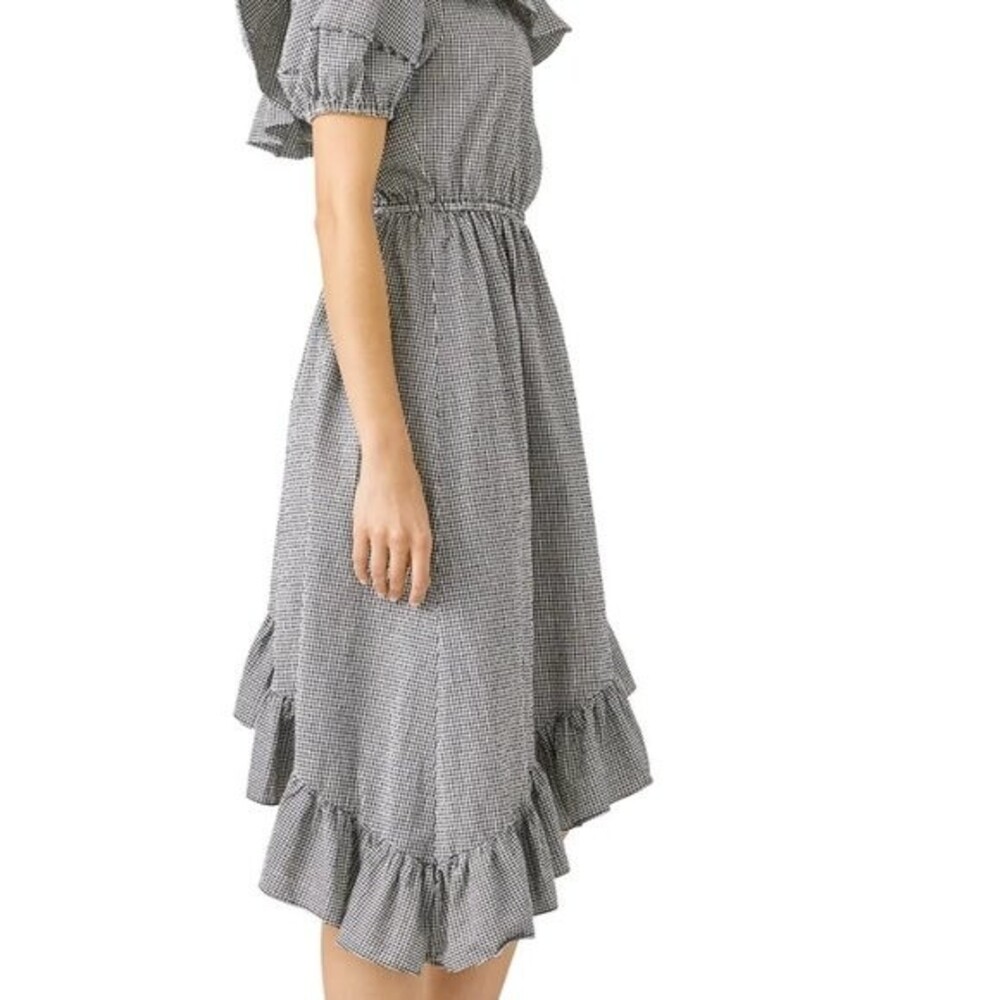 Loveshackfancy Asymmetrical Gingham Haley Dress - image 3